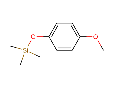 Molecular Structure of 6689-38-9 ((4-Methoxyphenoxy)trimethylsilane)