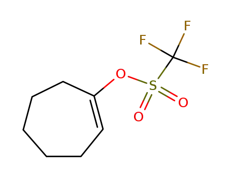 1-(trifluoromethylsulfonyloxy)cycloheptene