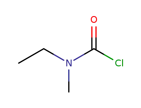 Molecular Structure of 42252-34-6 (Ethylmethyl-carbamic chloride)