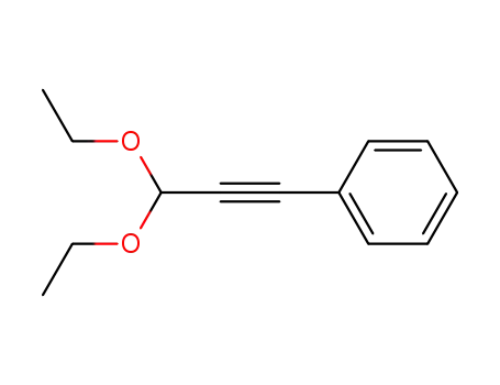 Molecular Structure of 6142-95-6 (PHENYLPROPIOLALDEHYDE DIETHYL ACETAL)