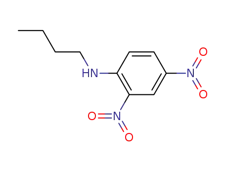 Molecular Structure of 13059-86-4 (Butyl(2,4-dinitrophenyl)amine)