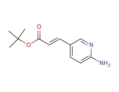 (E)-tert-butyl 3-(6-aminopyridin-3-yl)acrylate