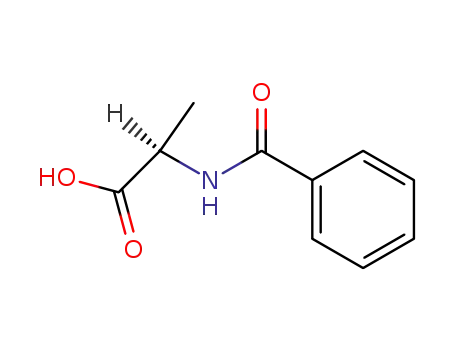 Molecular Structure of 17966-60-8 (BZ-D-ALA-OH)