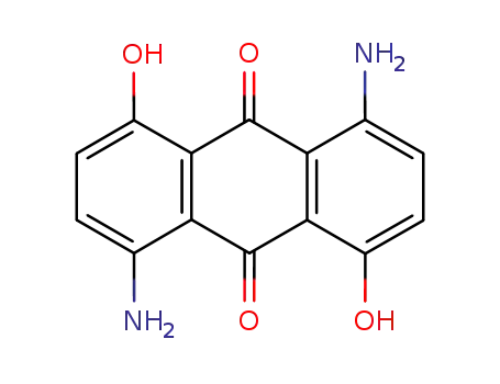 Molecular Structure of 145-49-3 (1,5-DIAMINO-4,8-DIHYDROXYANTHRAQUINONE)