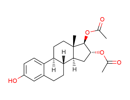 Estra-1,3,5(10)-triene-3,16,17-triol,16,17-diacetate, (16a,17b)-