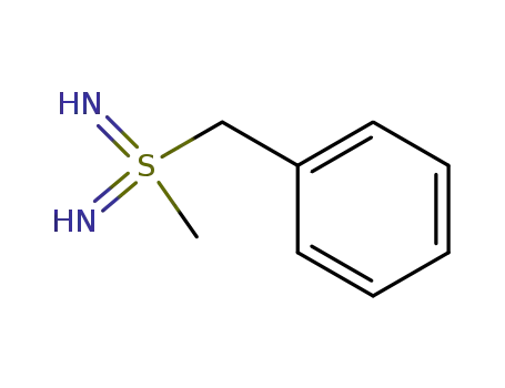 Molecular Structure of 30223-22-4 (Benzene, [(S-methylsulfonodiimidoyl)methyl]-)