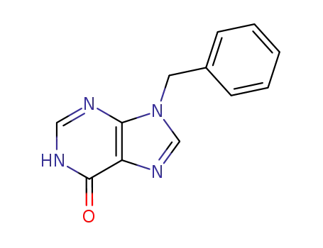 Molecular Structure of 14013-11-7 (9-Benzylinosine)