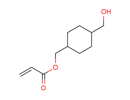 Molecular Structure of 23117-36-4 (1,4-Cyclohexanedimethanol monoacrylate)