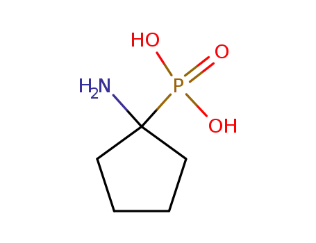 Molecular Structure of 67550-64-5 ((1-AMINO-1-CYCLOPENTYL)PHOSPHONIC ACID HYDRATE)