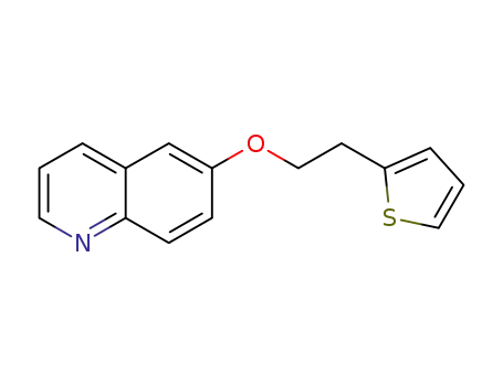 6-(2-(thiophen-2-yl)ethoxy)quinoline