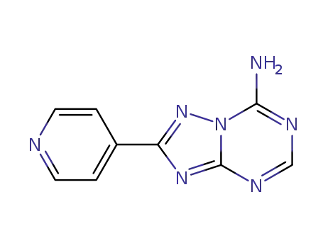 7-amino-2-(4-pyridyl)-1,2,4-triazolo[1,5-a][1,3,5]triazine