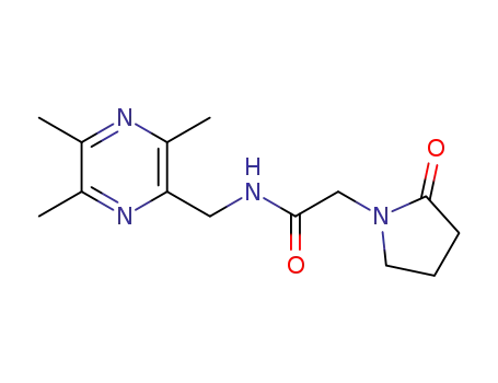 2-(2-oxopyrrolidin-1-yl)-N-((3,5,6-trimethylpyrazin-2-yl)methyl)acetamide