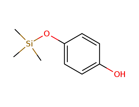 Molecular Structure of 17881-87-7 (Phenol, 4-[(trimethylsilyl)oxy]-)