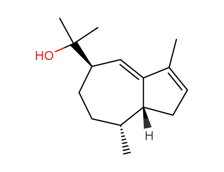 (3aR)-1,4t-Dimethyl-7c-<α-hydroxy-isopropyl>-(3arH)-3,3a,4,5,6,7-hexahydro-azulen