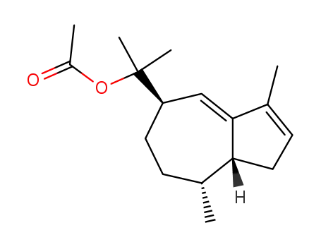 (3aR)-1,4t-Dimethyl-7c-<α-acetoxy-isopropyl>-(3arH)-3,3a,4,5,6,7-hexahydro-azulen