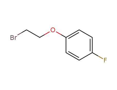 Molecular Structure of 332-48-9 (1-(2-Bromoethoxy)-4-fluorobenzene)