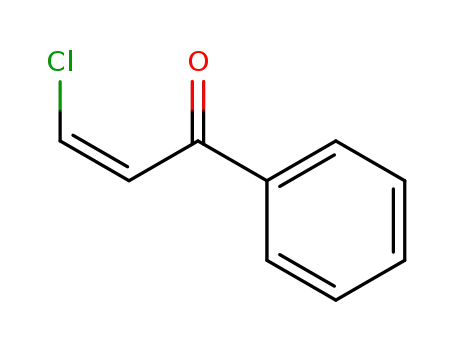 Molecular Structure of 15724-79-5 (2-Propen-1-one, 3-chloro-1-phenyl-, (Z)-)