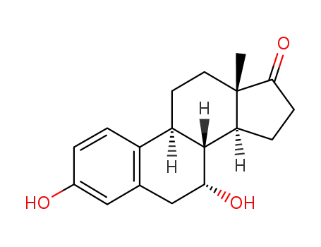 Molecular Structure of 2487-49-2 (7-hydroxyestrone)