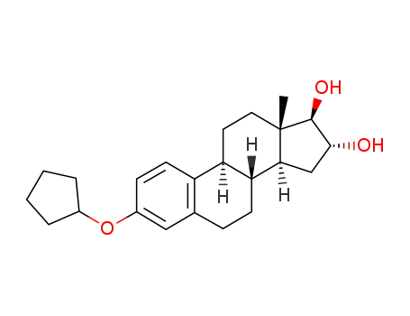 Estra-1,3,5(10)-triene-16,17-diol,3-(cyclopentyloxy)-, (16a,17b)-