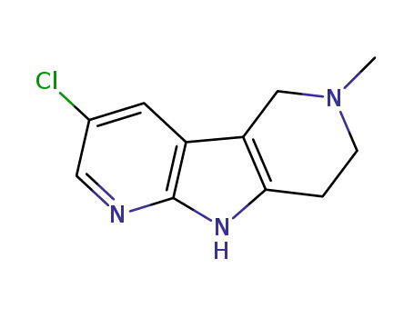 3-chloro-6-methyl-6,7,8,9-tetrahydro-5H-pyrido-[3',4':4,5]pyrrolo[2,3-b]pyridine