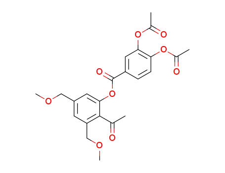 4,6-bis(methoxymethyl)-2-(3,4-diacetoxybenzoyloxy)acetophenone