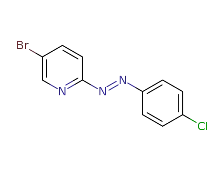 (E)-5-bromo-2-((4-chlorophenyl)diazenyl)pyridine