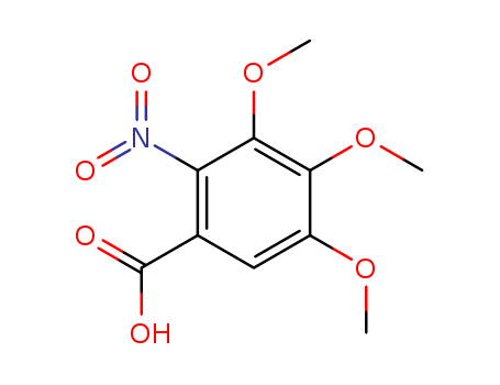 Benzoic acid,3,4,5-trimethoxy-2-nitro-