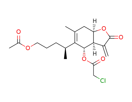 1-O-acetyl-6-O-chloracetylbritannilactone