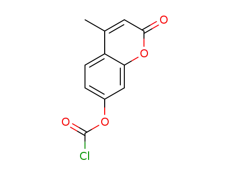 4-methyl-2-oxo-2H-chromen-7-yl carbonochloridate