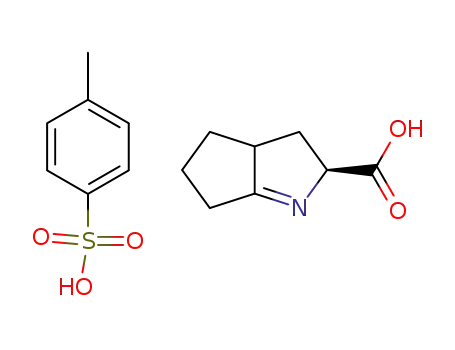 (2S)-2,3,3a,4,5,6-hexahydrocyclopenta[b]pyrrole-2-carboxylic acid p-toluene sulfonic acid salt