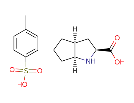 (2S,3aS,6aS)-octahydrocyclopenta[b]pyrrole-2-carboxylic acid p-toluene sulfonic acid salt