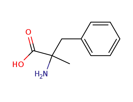 Molecular Structure of 1132-26-9 (2-Amino-2-methyl-3-phenylpropionic acid)