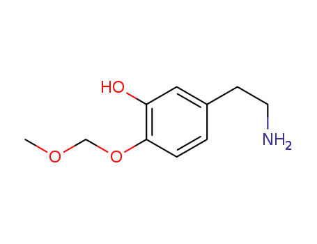 β-(3-hydroxy-4-(methoxymethoxy)phenyl)ethylamine