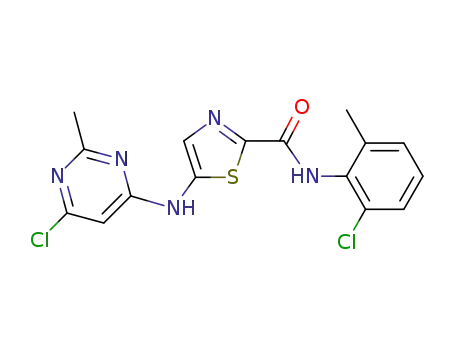 (2-(6-chloro-2-methylpyrimidine-4-ylamino)-N-(2-chloro-6-methylpbenyl)thiazole-5-carboxamide)