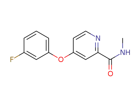 4-(3-fluorophenoxy)-N-methylpyridine-2-carboxamide