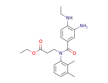 3-[(3-amino-4-ethylaminobenzoyl)-(2,3-dimethylphenyl)amino]propionic acid ethyl ester