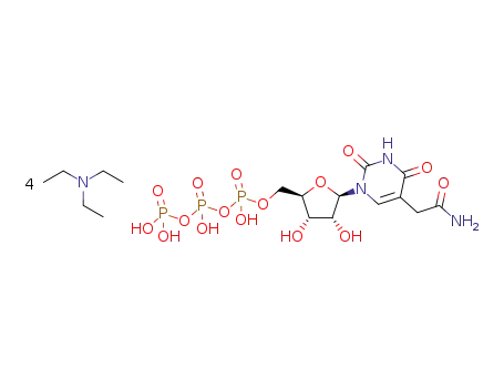 5-carbamoylmethyl-UTP tetrakis(triethylammonium) salt