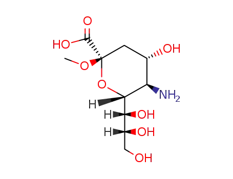 5-amino-O2-methyl-β-D-glycero-D-galacto-3,5-dideoxy-[2]nonulopyranosonic acid