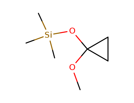 Silane, [(1-methoxycyclopropyl)oxy]trimethyl-