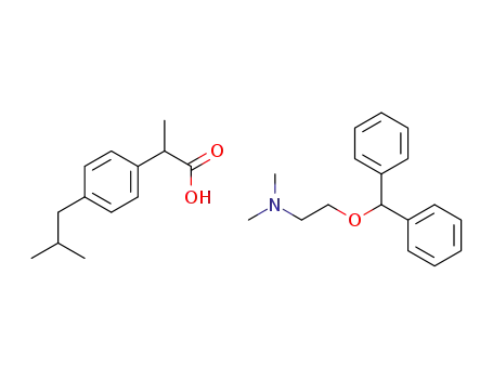 diphenhydraminium ibuprofenate