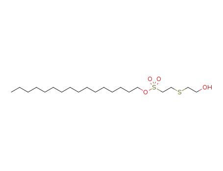hexadecyl 2-(2-hydroxyethylthio)ethanesulfonate