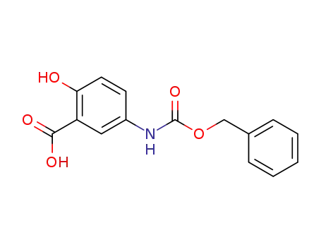 5-benzyloxycarbonylamino-2-hydroxy-benzoic acid