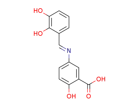 (E)-5-((2,3-dihydroxybenzylidene)amino)-2-hydroxybenzoicacid