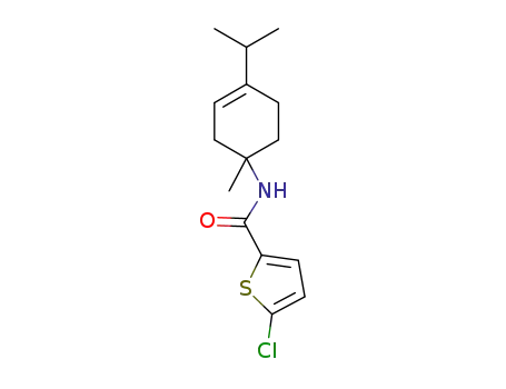 5-chloro-N-(4-isopropyl-1-methylcyclohex-3-en-1-yl)thiophene-2-carboxamide