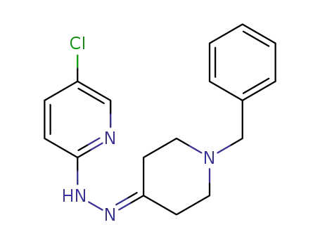 1-benzylpiperidin-4-one (5-chloropyridin-2-yl)hydrazone