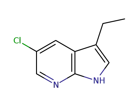 5-chloro-3-ethyl-1H-pyrrolo[2,3-b]pyridine
