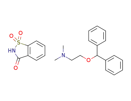 diphenhydramine saccharinate