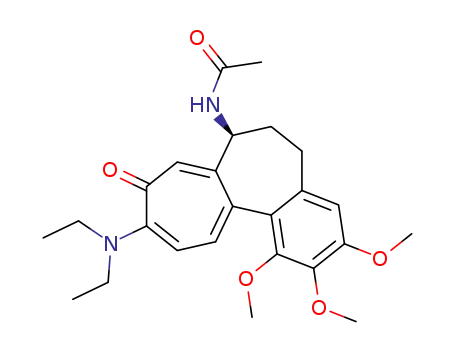 N-[(7S)-1,2,3-trimethoxy-9-oxo-10-(diethylamino)-5,6,7,9-tetrahydrobenzo[a]heptalen-7-yl]acetamide