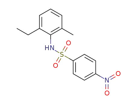 N-(2-ethyl-6-methylphenyl)-4-nitrobenzenesulfonamide