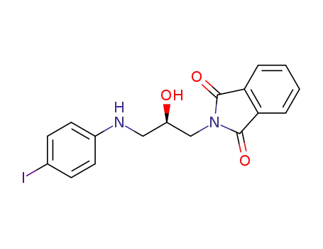 (R)-2-(2-hydroxy-3-((4-iodophenyl)amino)propyl)isoindolin-1,3-one